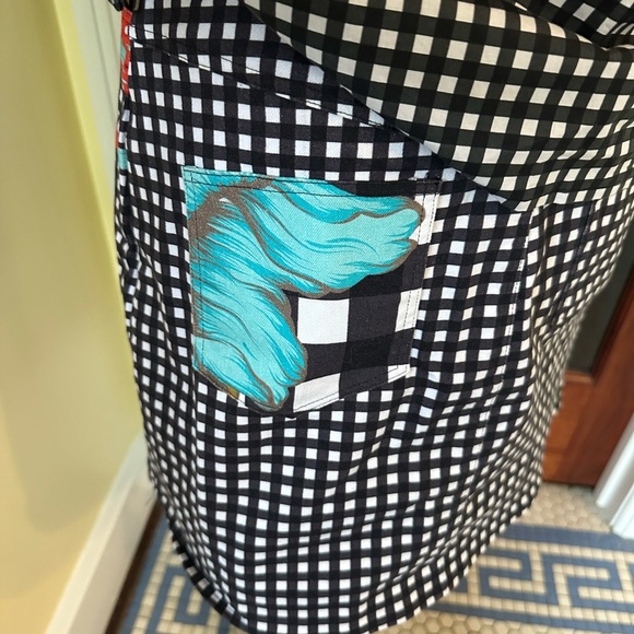 The Kit. | Noor Boxy Shirt & Mini Skirt Set, Gingham - Picture 7 of 16